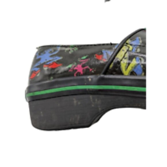 Dansko Women's Vegan Clog Shoes Comfort Slip On Work Frog  Print  37 6.5- 7 - Picture 6 of 12